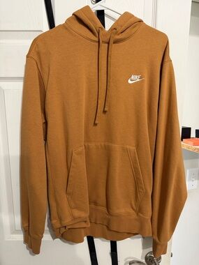 Nike women’s gold Pullover Hoodie